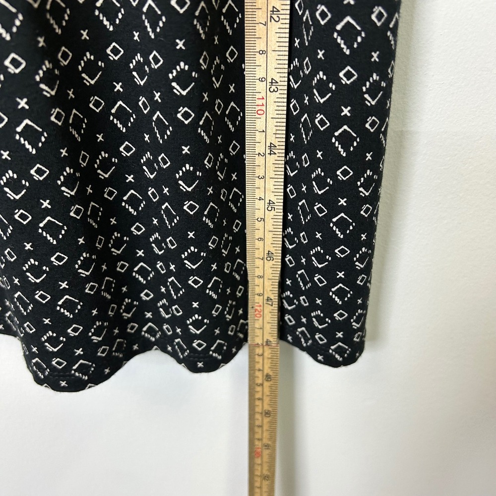 J. Jill Wearever Collection Sleeveless Maxi Dress Women's Medium Petite MP Black - Picture 6 of 9